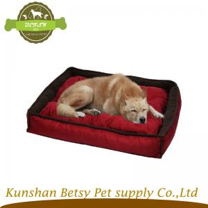 punainen liikuttaa koira sängyt.