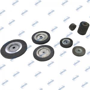 Custom Industrial Brush Crimped Wire Pyörän harja Twist Wire Wheel Brush for Deburring Kiillotus