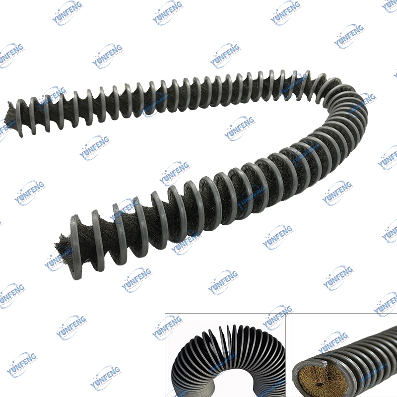 Mittatilaustuotteiden tukkumyynti Kaikki teollisuusharjakelan harjatelat Spiral Brush Staple Set harjat Debarring Polishingille