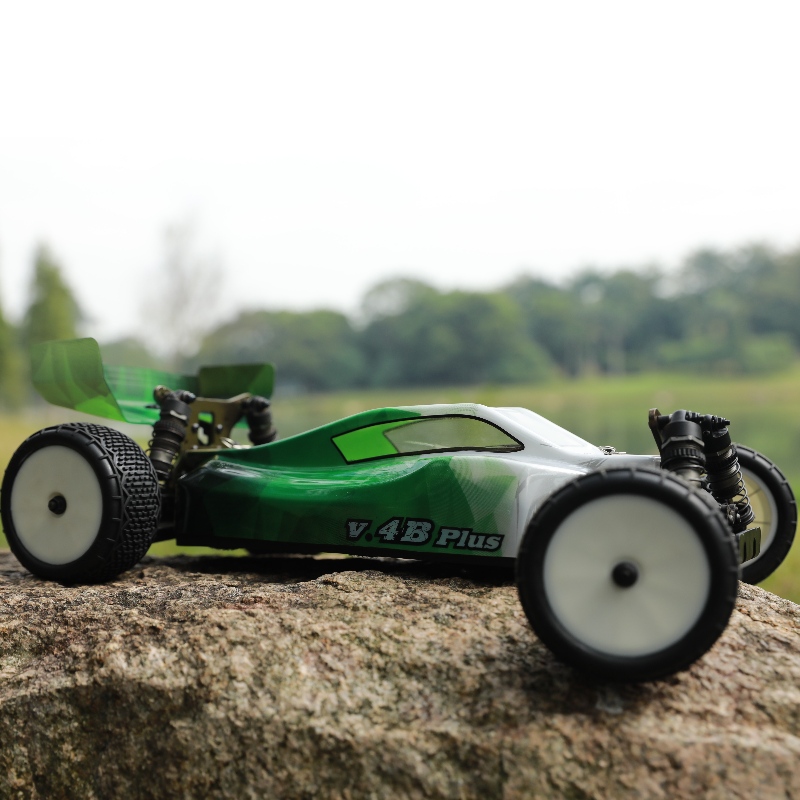 Vkarracing 1/10 Electric 4WD Buggy harjaton maastoauto RC-auto metallisella alustalla