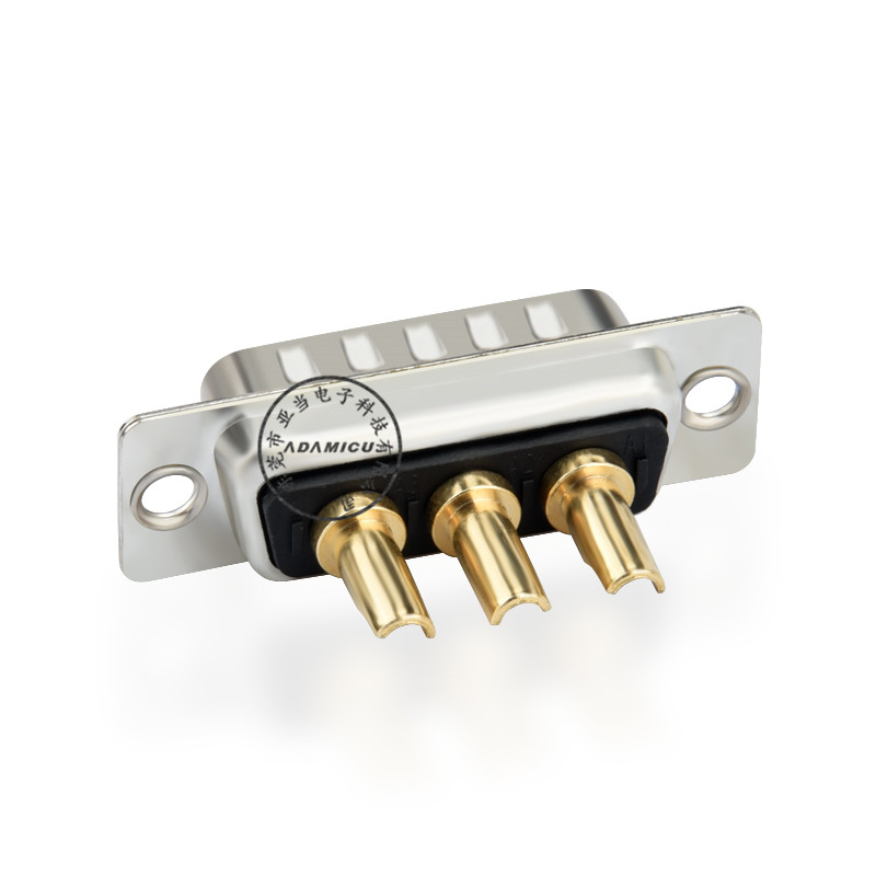 suuritehoinen yhdistelmäliitin D-SUB 3W3 male solder type konekiinnitin