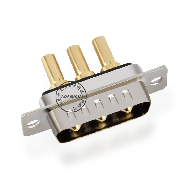 suuritehoinen yhdistelmäliitin D-SUB 3W3 male solder type konekiinnitin