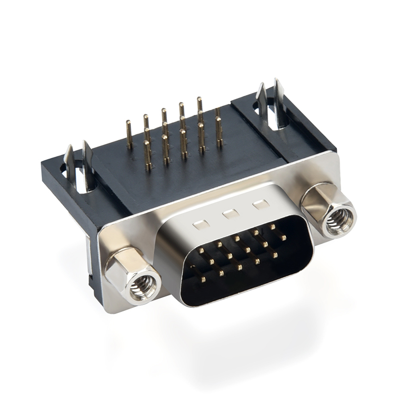 hd-PCB-liittimen 15-nastainen juotosmies