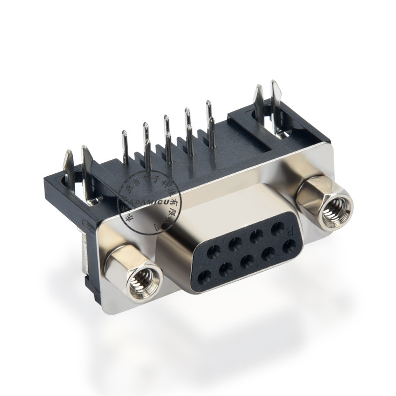 d-sub 9-nastainen liitin oikea kulma siemens profibus -liitin