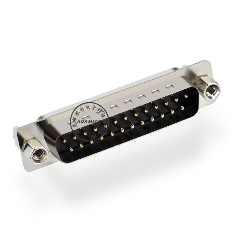 dip suora pcb mount d sub 25-nastainen urosliitin