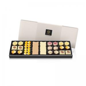 Kansi, pahvi, vaahtosäiliö, suklaan pakkauslaatikko