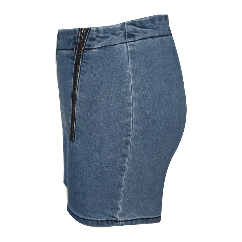 haponkestävä mini-denim hame WS1011