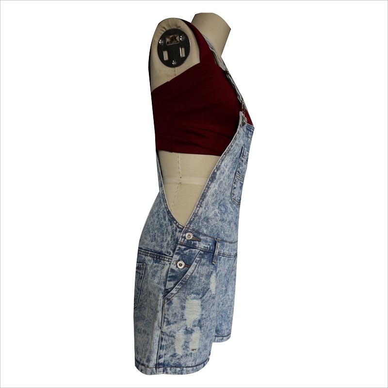 muovi happo pesu rip dungaree WS1015