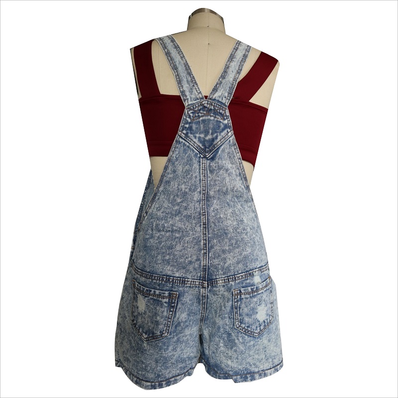 muovi happo pesu rip dungaree WS1015