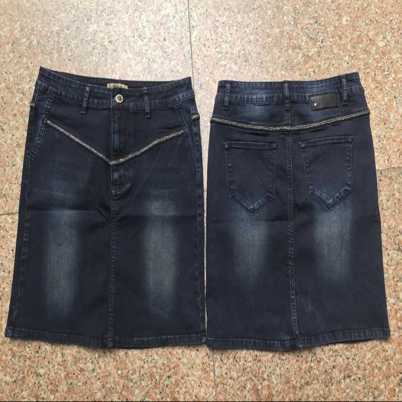hopea metalli koristelu dk.blue mini hame WS10115