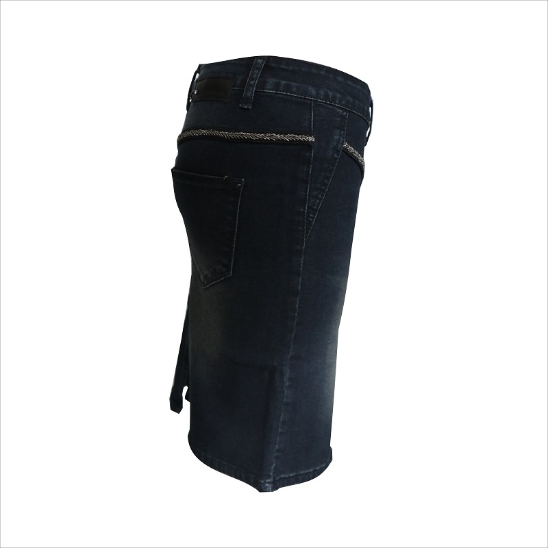 hopea metalli koristelu dk.blue mini hame WS10115