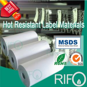 Vedenkestävä, lämpötilaa kestävä autonrenkaiden etiketti