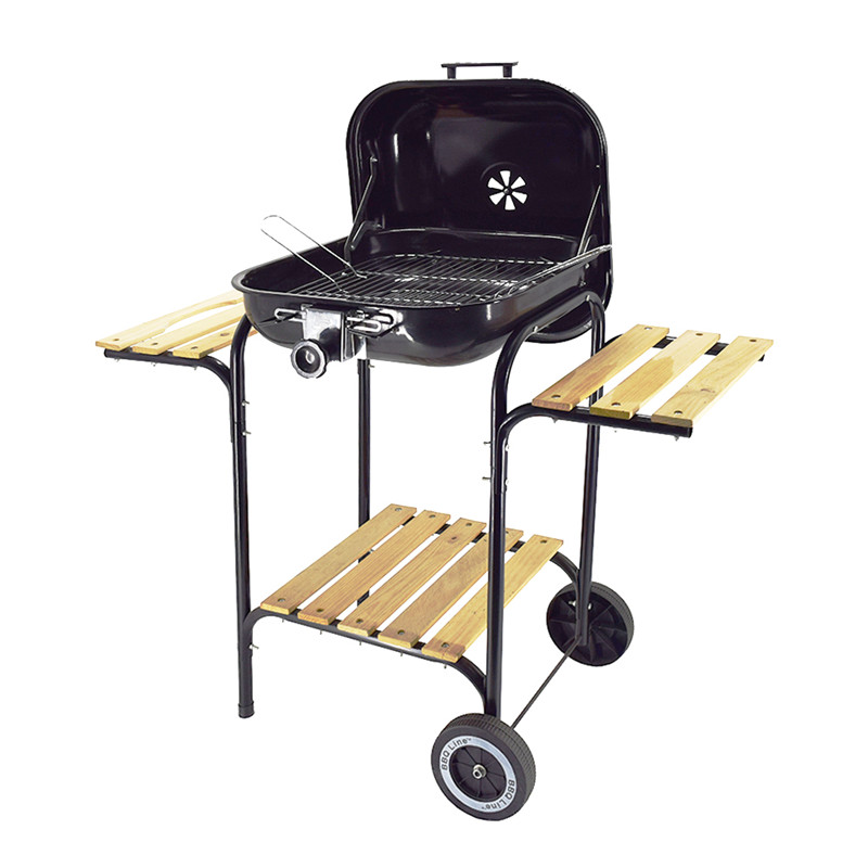 18 u0026 quot; Kettle Grill BBQ Charcoal Grill Leirintäalueelle