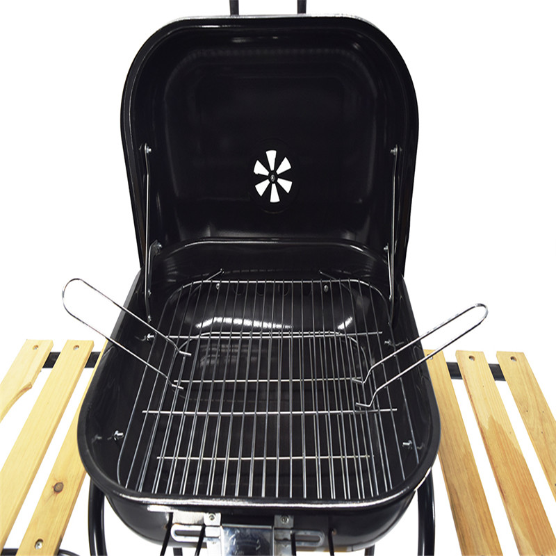 18 u0026 quot; Kettle Grill BBQ Charcoal Grill Leirintäalueelle