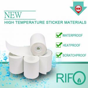 Lämpöpinnoitetun paperin logistiikkamerkinnät viivakooditarrat