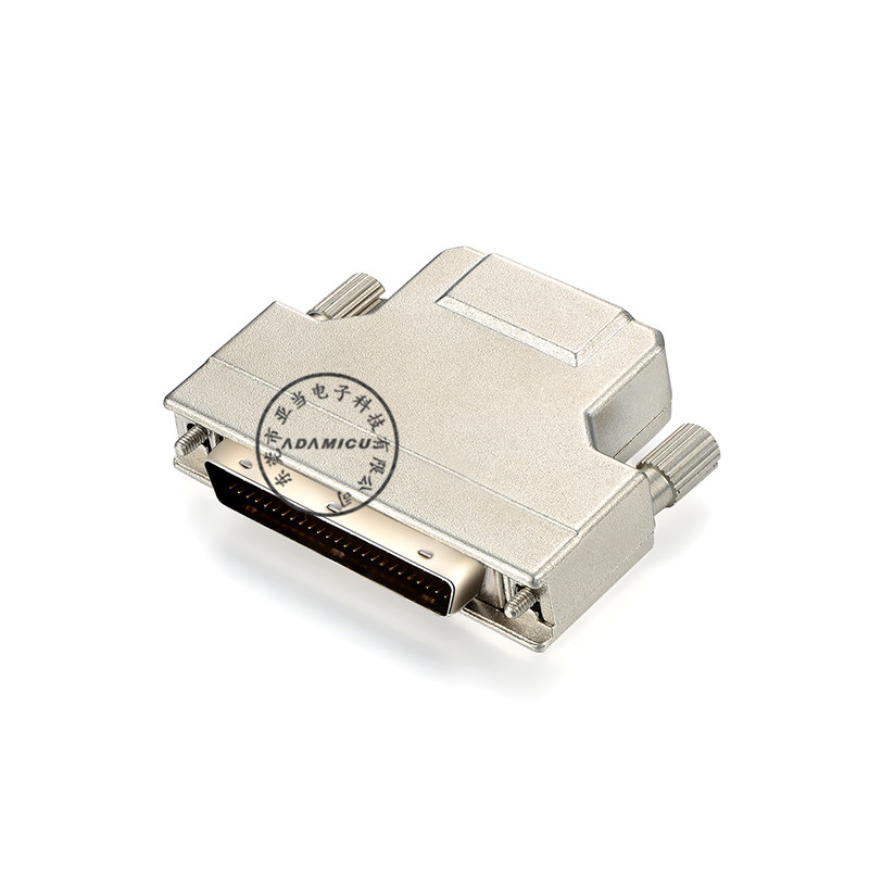 Kuuma myynti juottaa SCSI HPCN 50 pin liitin rauta kuori ja ruuvit