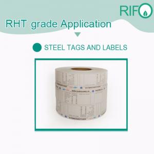 Halpa tukkumyynti lämpöpaperirulla, korkea lämpötila lemmikkiteräksestä