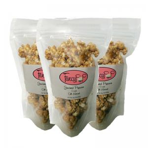 muovinen päällinen ziplock-pussi, jossa on reikä