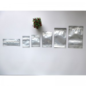 Uudelleen suljettavat laminoidut alumiinifoliopakkausten pussipussit