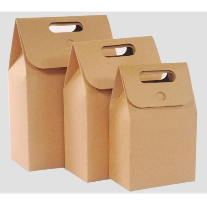 kraft-kortin paperilaatikot ja pussit