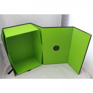 magneetti taitettava paperi lahjapakkaus laatikko nauha