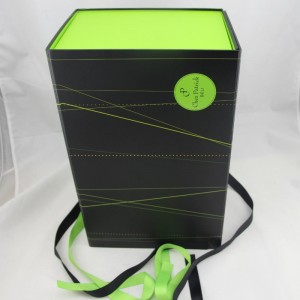 magneetti taitettava paperi lahjapakkaus laatikko nauha