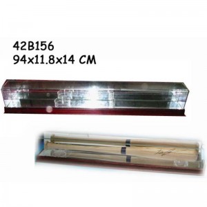 Lasi Baseball Bat -näytöteline