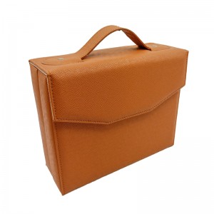 Räätälöity painettu salkku, muotoiltu pakkauslaatikko Art-paperilla