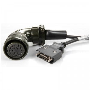 kaapelivalmistajat ASD-A2-EN1003 Delta-servomoottorikaapelin kaapeli