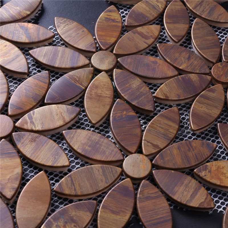 Retro Art Kitchen Wall Flower Mosaic laatta
