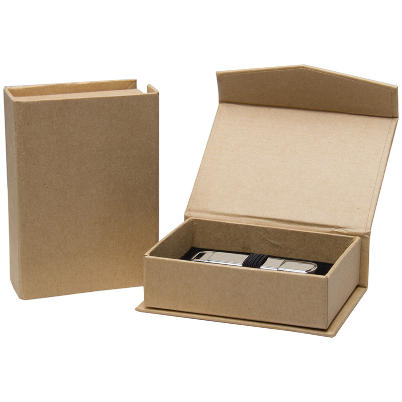 Custom jäykkä kraft-paperilaatikko teepussiin