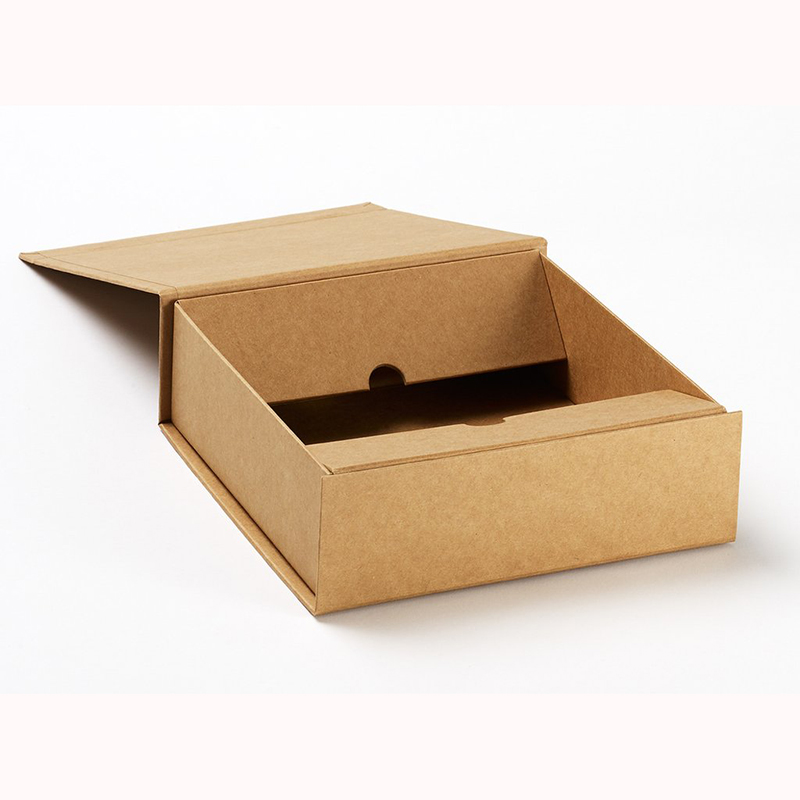 Custom jäykkä kraft-paperilaatikko teepussiin