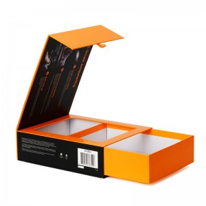 Mukautettu PVC-ikkuna käsintehty lahjapakkaus