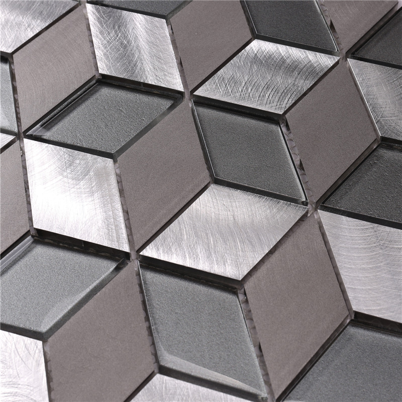Helppo puhdistaa Diamond / Rhombus muotoinen mosaiikkilaatat