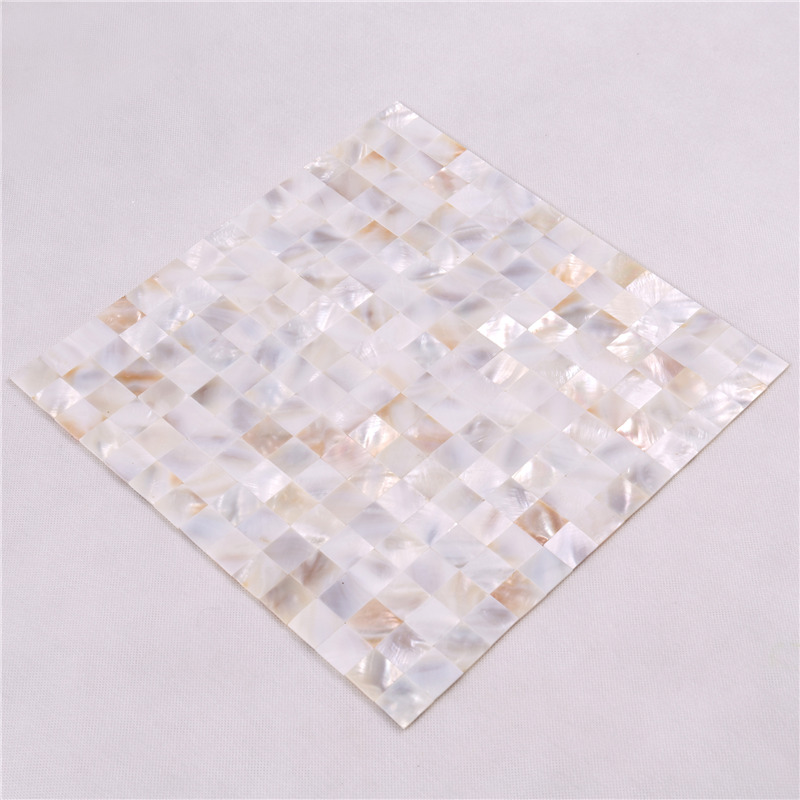Natural 20 * 20 valkoinen raaka-aine Lowes-suihku-WC-laatta