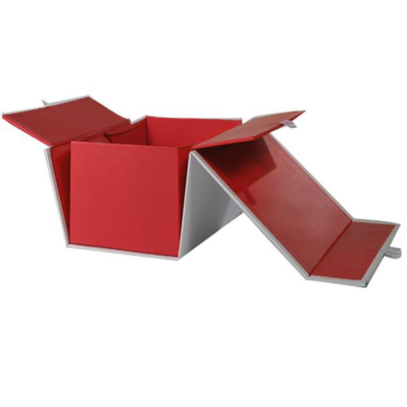Mukautettu magneetti taitto paperi tasainen pakkaus laatikko ylellinen magneettinen lahjapaketti magneetti sulkeminen