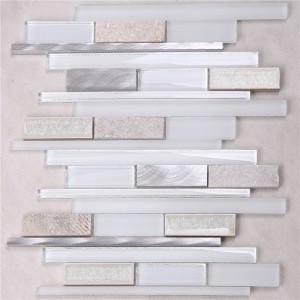 HSD124 Factory Direct Ocean Blue kristalli lasi Mosaic Tile