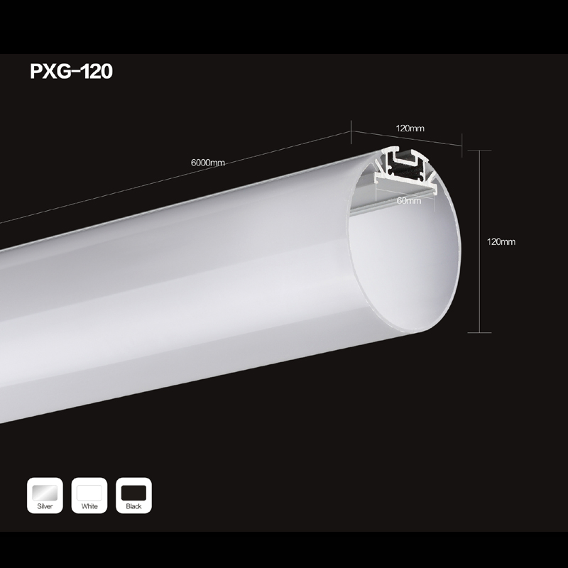 Laadukas 6063 T5 LED-lineaarinen alumiiniprofiili LED-nauhalle