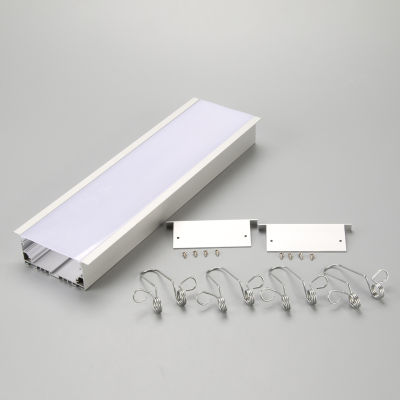 0,5m 1m 2m 3m upotettu LED-alumiiniprofiili LED-nauhavalon käyttöön