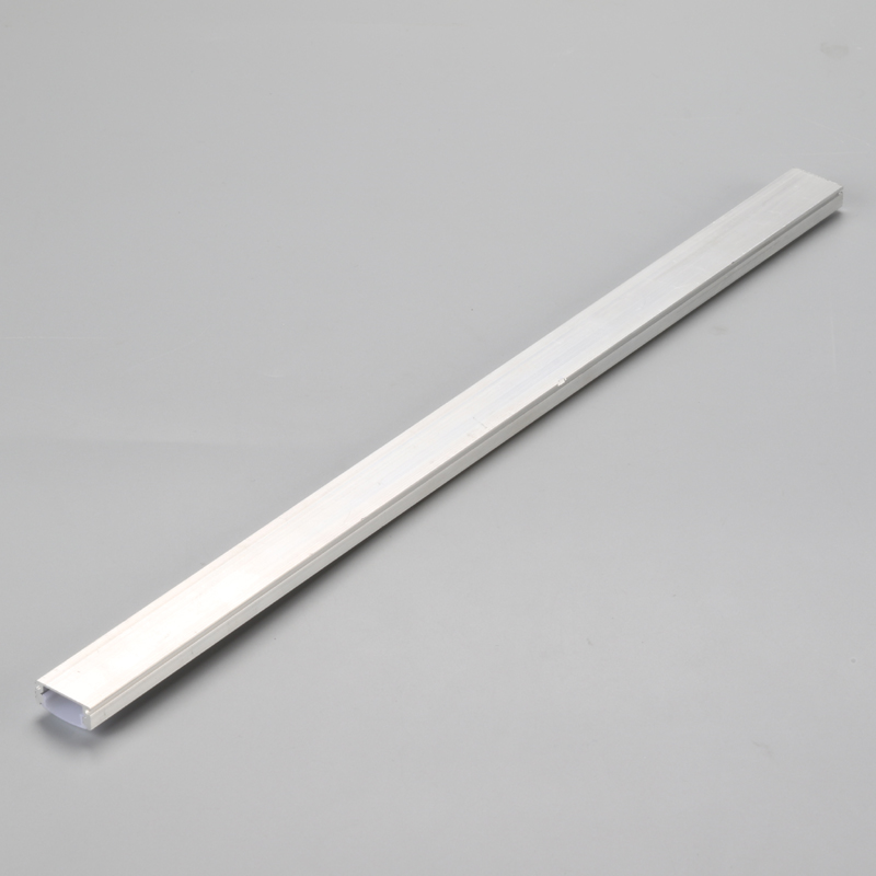 Ohut U-muotoinen LED-alumiinikanava 1707 LED-nauhoille alumiinipalkille