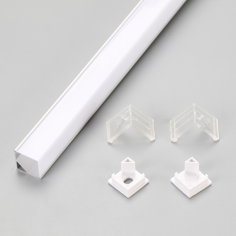 6063 anodisoitu alumiiniseos Alu-LED-alumiiniprofiili LED-nauhavalaisimelle LED-valon alumiininen LED-profiili