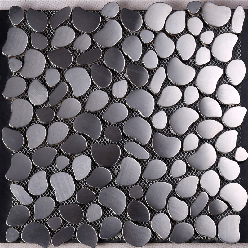 Koristeellinen Cobble Pebble Mosaic Tile liesi