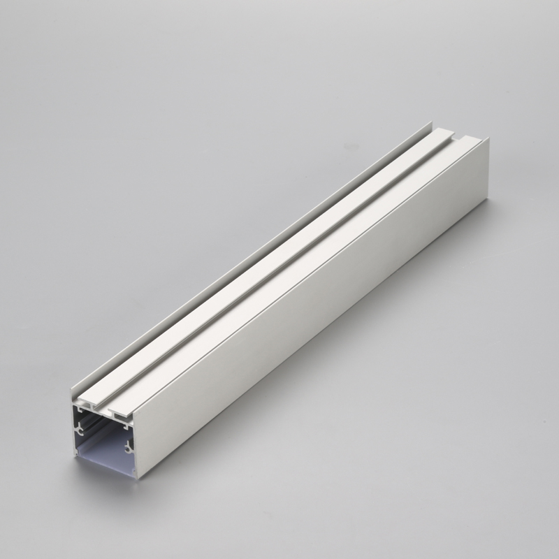 Hopea / musta / valkoinen alumiiniprofiili LED-lineaarisen kevyen kotelon valmistajalle