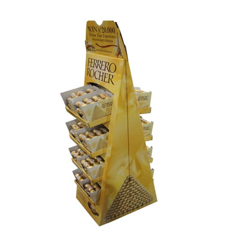 Ruokakaupan vähittäiskaupan POS-kartonkiteline Biscuitille