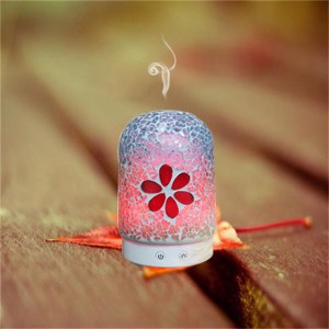 Kiinan tehtaan uusin mosaiikkilasi ultraääni-sähköinen eteerinen öljy aromi hajotin