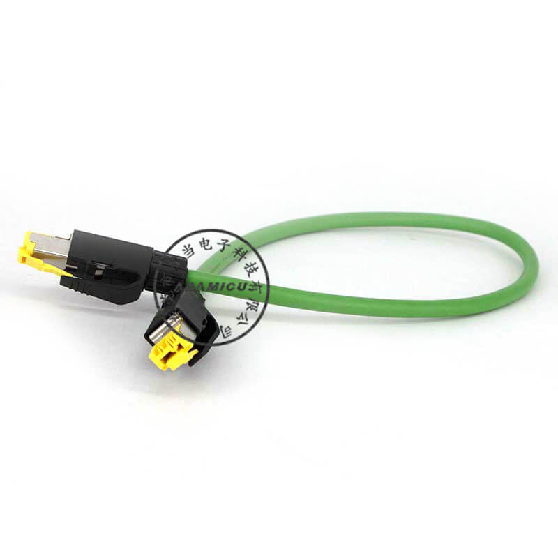 Verkkokaapeli toimittaa Harting RJ45 -liitännän Ethernet-verkkokaapeli