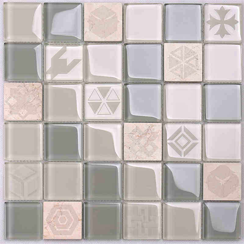 Uusi muotoilu kuvio Crystal Glass Mix marmori Mosaic Tile kulta mosaiikki laatta kulta laatta musta kulta laatta calacatta kulta posliini laatta Keittiö Backsplash
