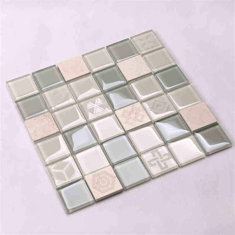 Uusi muotoilu kuvio Crystal Glass Mix marmori Mosaic Tile kulta mosaiikki laatta kulta laatta musta kulta laatta calacatta kulta posliini laatta Keittiö Backsplash