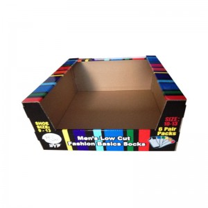 OEM-kartonkijalusta Kupit ja mukit Counter-näyttö kuppeja ja mukeja varten