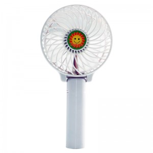 Kannettava kädessä pidettävä sähköinen pöydän taitto Mini USB-tuuletin ladattava tuuletin